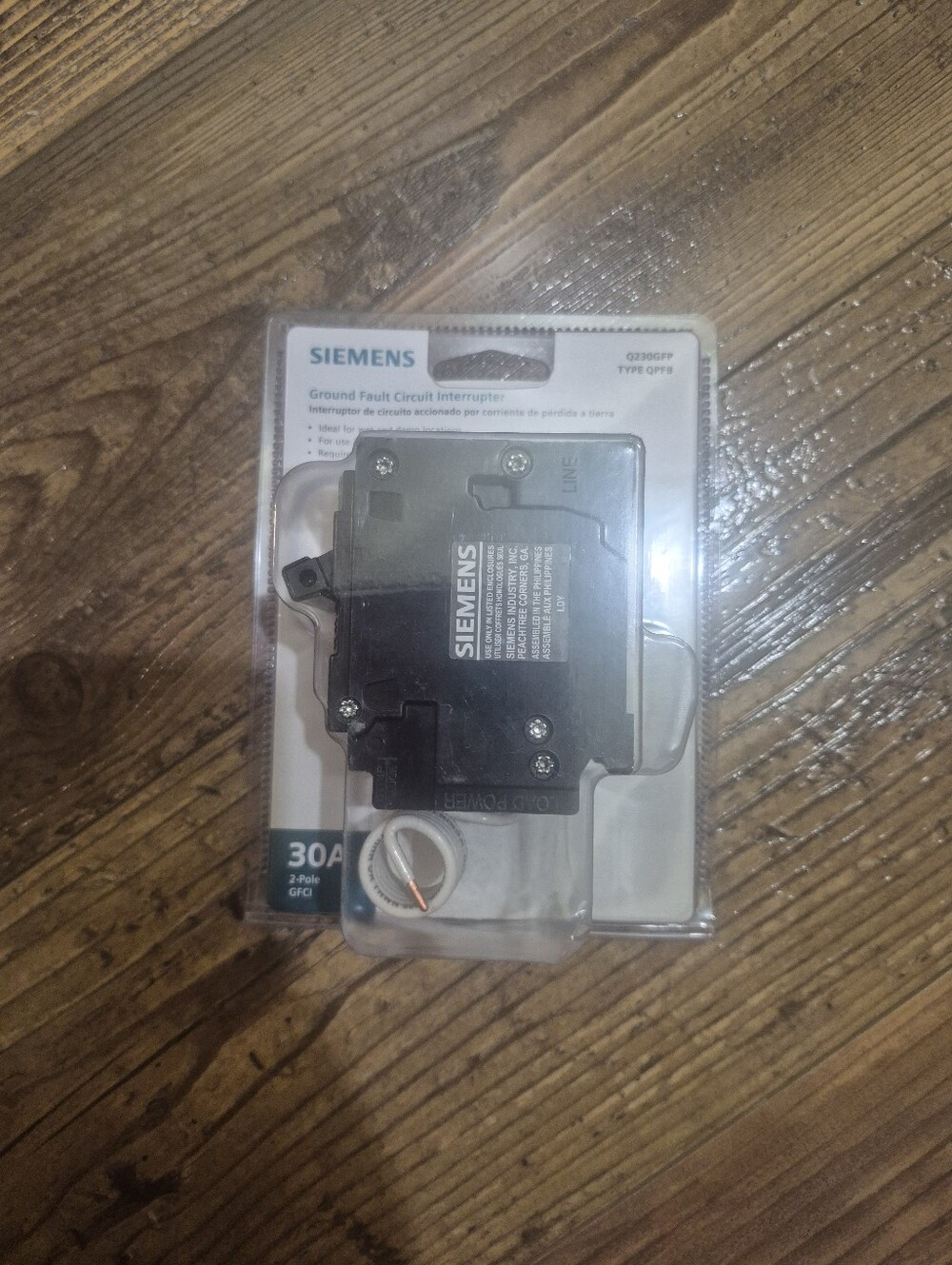 Siemens Ground Fault Circuit Interrupter 30A